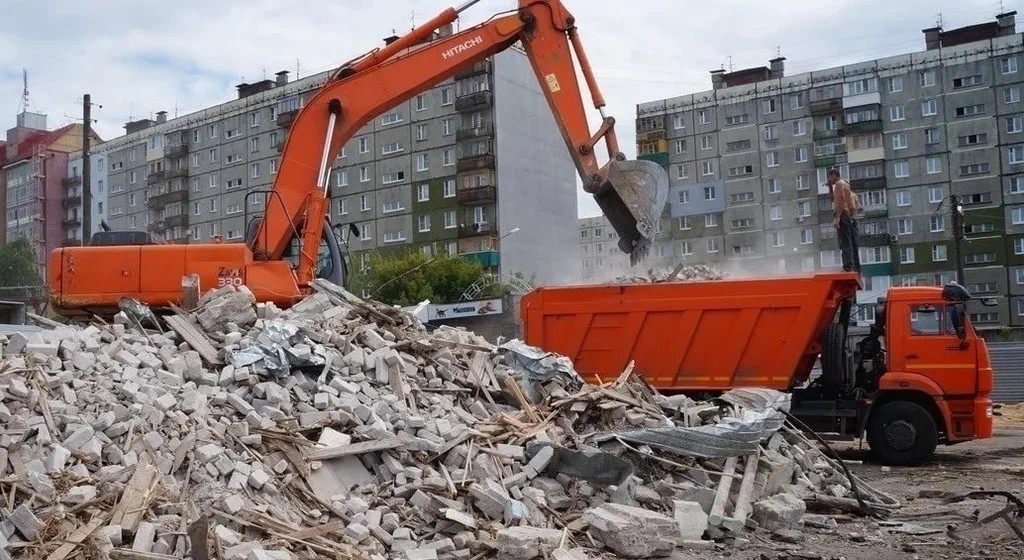 Профессиональный вывоз строительного мусора в Волжском в октябре
