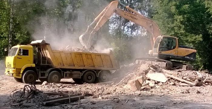 Вывоз бетонного боя и ЖБИ отходов в Волжском от ПроМусор, цена от 2735 руб., утилизация и переработка