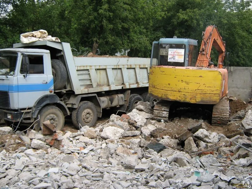Вывоз бетонного боя и утилизация в Волжском в октябре