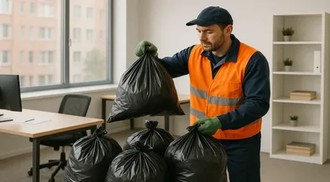 Уборка и вывоз мусора после мероприятий в Волжском в октябре